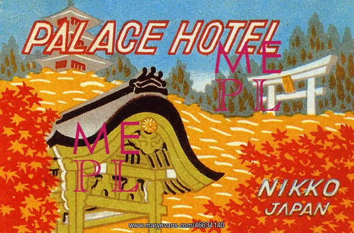 : Palace Hotel advert : Palace Hotel advert