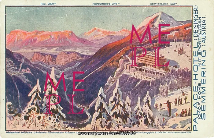 : Palace Hotel - Semmering - Lower Austria : Palace Hotel - Semmering - Lower Austria