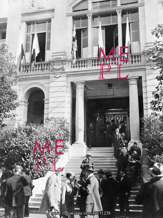 : The Palace of Justice during the Locarno Conference, 1925 : The Palace of Justice during the Locarno Conference, 1925