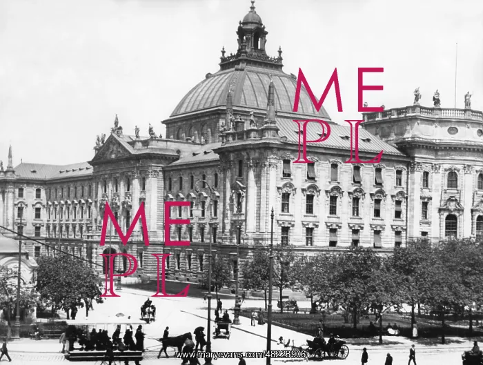 : The Palace of Justice in Munich : The Palace of Justice in Munich