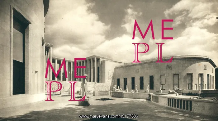 : Palace Of Modern Art, Paris 1937 : Palace Of Modern Art, Paris 1937