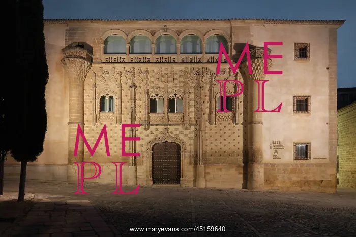 : Palacio de Jabalquinto, UNIA, Baeza, Jaen, Andalusia, Spain : Palacio de Jabalquinto, UNIA, Baeza, Jaen, Andalusia, Spain