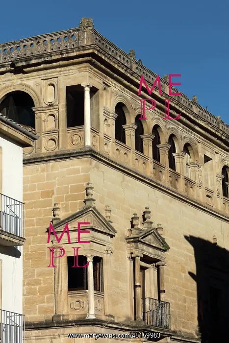 : Palacio Vela de los Cobos, Ubeda, Jaen, Andalusia, Spain : Palacio Vela de los Cobos, Ubeda, Jaen, Andalusia, Spain