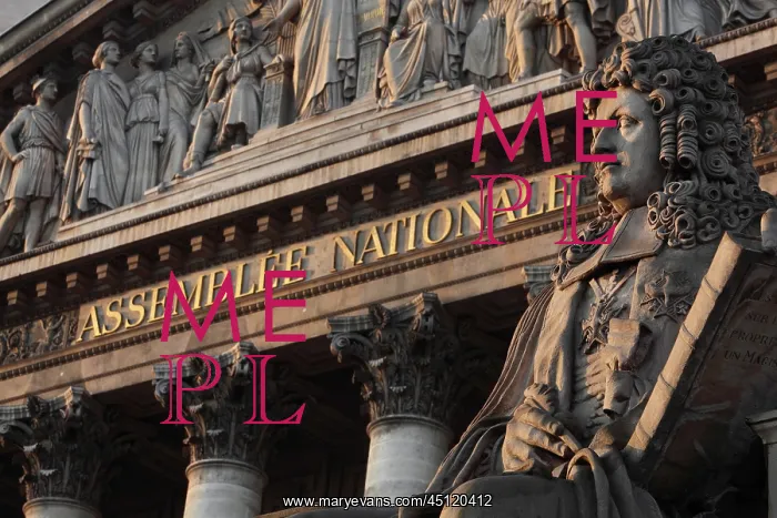 : Palais Bourbon, French National Assembly, Paris, France : Palais Bourbon, French National Assembly, Paris, France