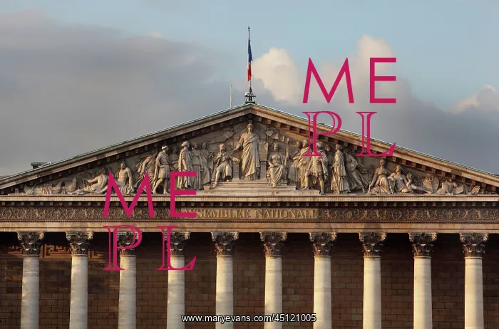 : Palais Bourbon, French National Assembly, Paris, France : Palais Bourbon, French National Assembly, Paris, France