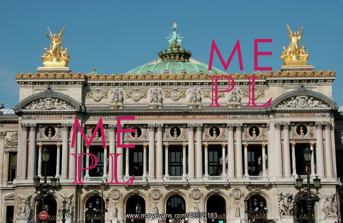 : Palais Garnier or Opera Garnier (Theater Opera). Designed by : Palais Garnier or Opera Garnier (Theater Opera). Designed by