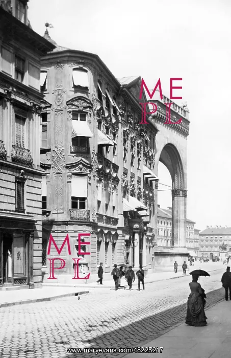 : Palais Preysing in Munich, before 1914 : Palais Preysing in Munich, before 1914