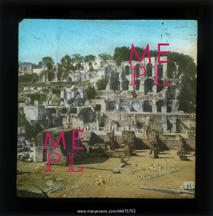 : The Palatine Hill in Rome, Italy : The Palatine Hill in Rome, Italy