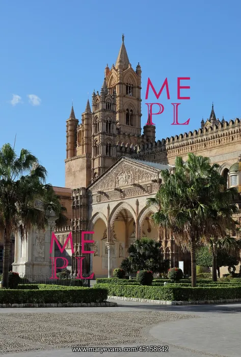 : Palermo Cathedral, Palermo, Sicily, Italy : Palermo Cathedral, Palermo, Sicily, Italy