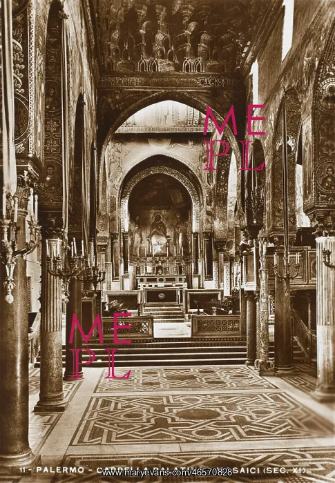 : Palermo, Sicily - Cappella Palatina : Palermo, Sicily - Cappella Palatina