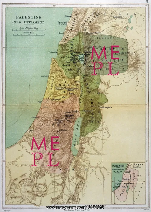  : PALESTINE MAP