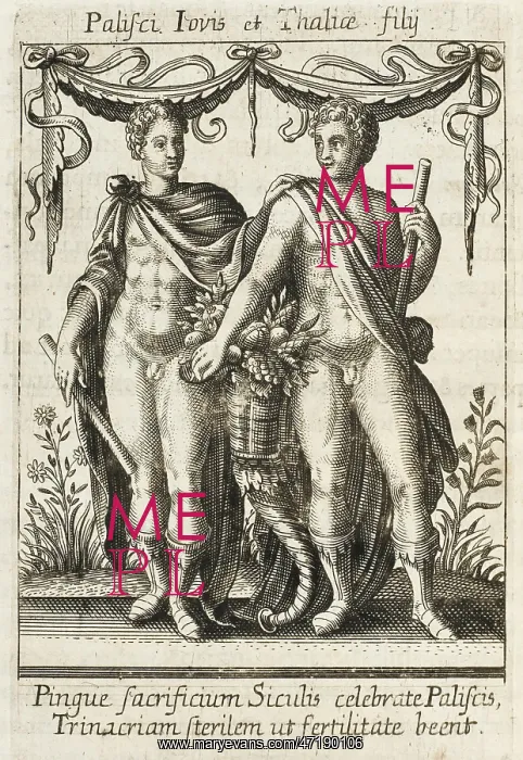 : PALICI. The PALICI, sons of Zeus and Thalia, whose oracle was consulted : PALICI. The PALICI, sons of Zeus and Thalia, whose oracle was consulted
