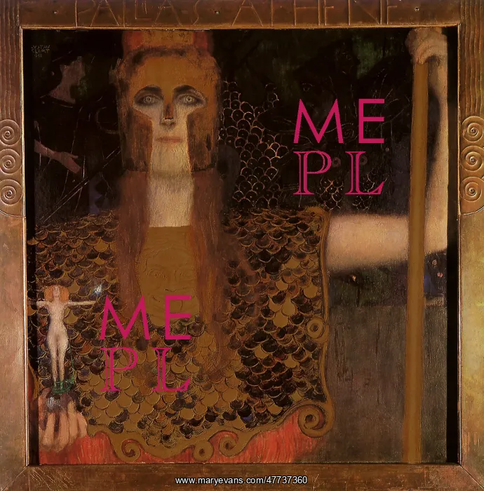  : Pallas Athena, by Klimt