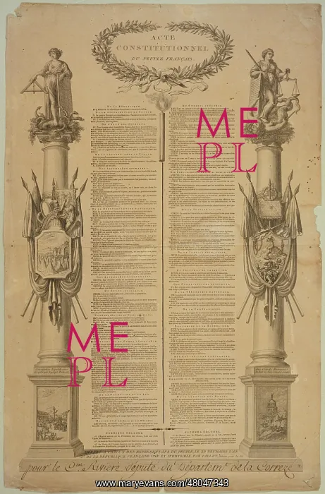 : Palloy. Constitution Act of the : Palloy. Constitution Act of the
