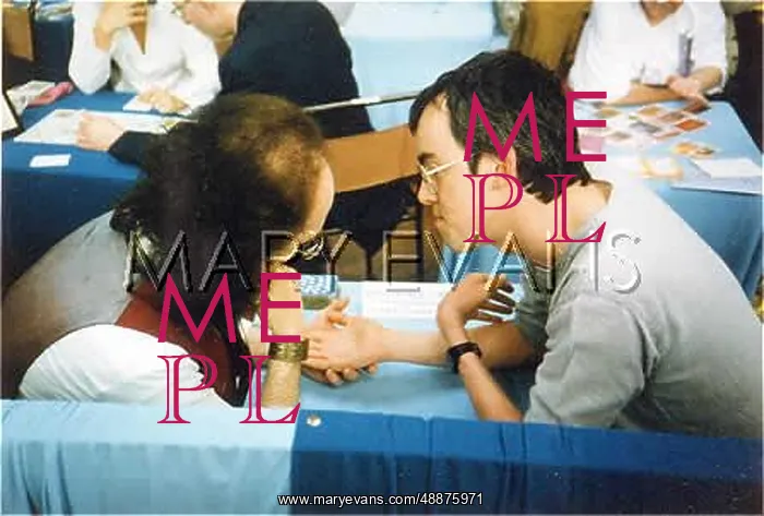 : PALM-READER AT WORK : PALM-READER AT WORK