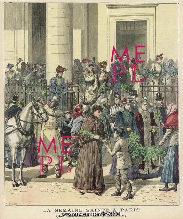  : PALM SUNDAY, PARIS