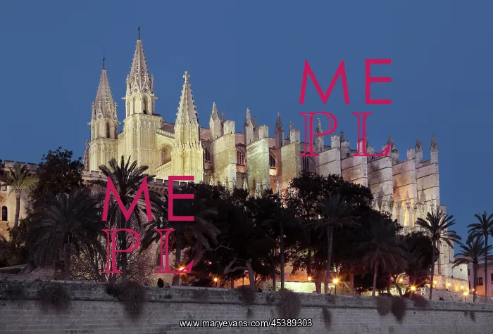 : Palma Cathedral, Palma de Mallorca, Majorca : Palma Cathedral, Palma de Mallorca, Majorca