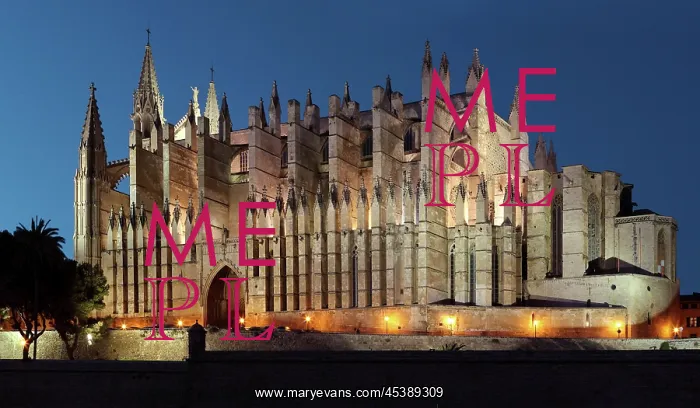 : Palma Cathedral, Palma de Mallorca, Majorca : Palma Cathedral, Palma de Mallorca, Majorca