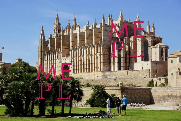 : Palma, Mallorca - Cathedral Sa Seu : Palma, Mallorca - Cathedral Sa Seu