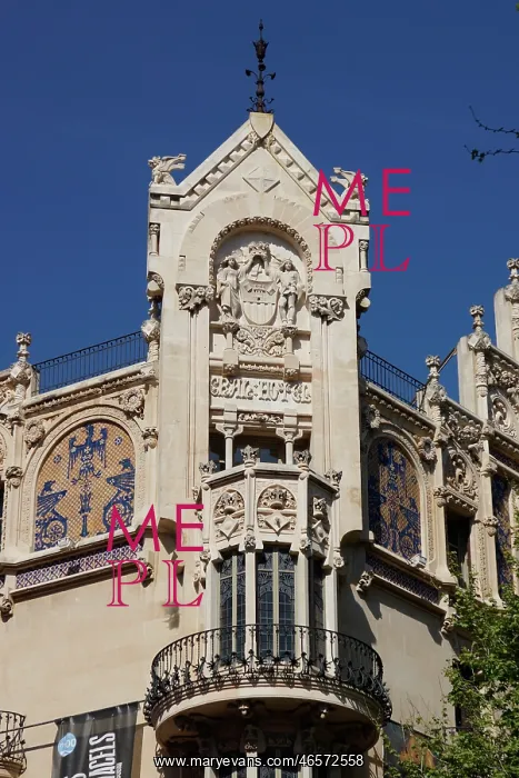 : Palma, Mallorca, Spain - Fundacio la Caixa : Palma, Mallorca, Spain - Fundacio la Caixa