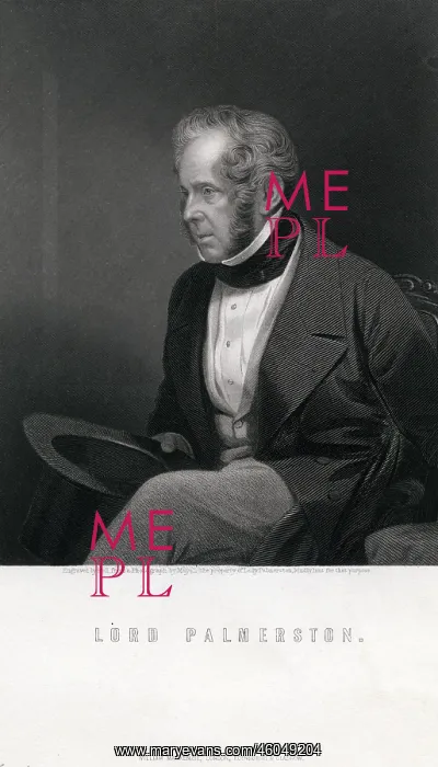 : Palmerston, Henry John Temple 3rd Viscount, 20.10.1784 : Palmerston, Henry John Temple 3rd Viscount, 20.10.1784
