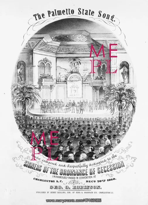 : The Palmetto State song : The Palmetto State song
