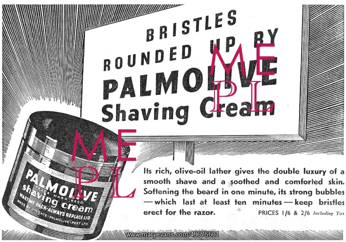 : Palmolive Shaving Cream : Palmolive Shaving Cream