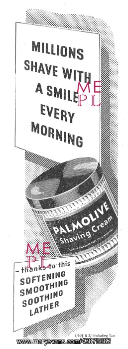  : Palmolive Shaving Cream