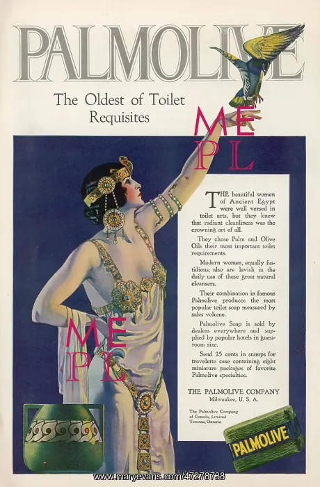 : PALMOLIVE SOAP ADVERT : PALMOLIVE SOAP ADVERT