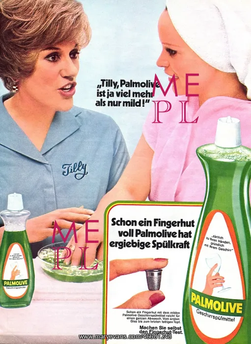  : Palmolive washing up liquid advert