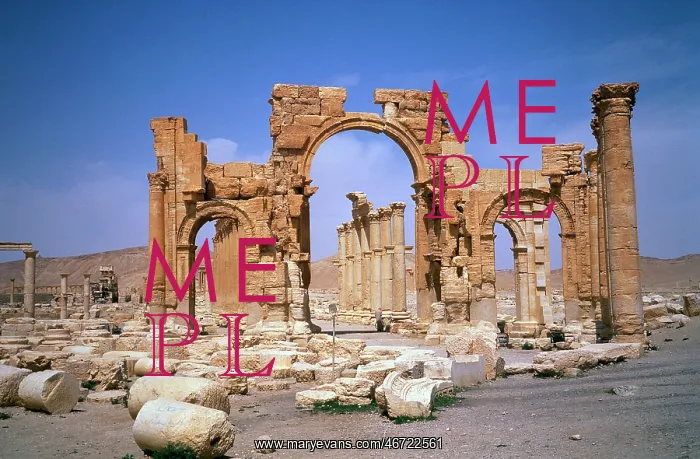 : Palmyra, Syria - Monumental Arch : Palmyra, Syria - Monumental Arch