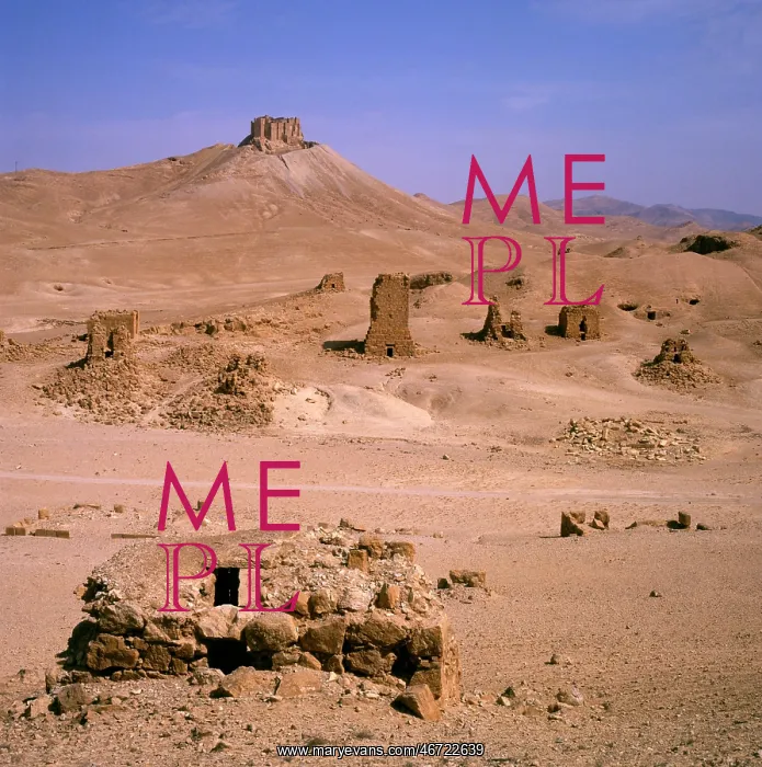 : Palmyra, Syria - Valley of Tombs : Palmyra, Syria - Valley of Tombs