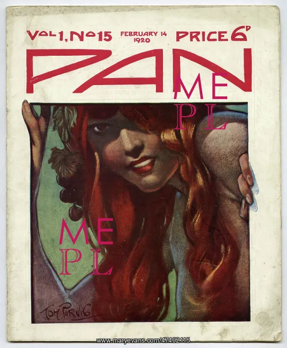 : PAN COVER 1920 : PAN COVER 1920