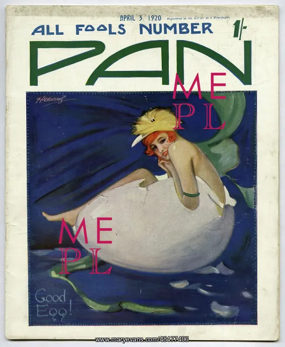 : PAN COVER 1920 : PAN COVER 1920