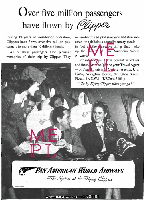 : PanAm Flying Clippers : PanAm Flying Clippers