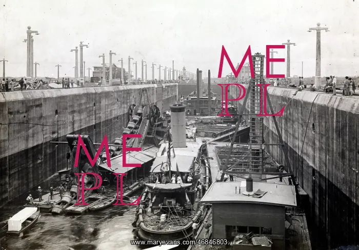 : Panama Canal Construction 1912 : Panama Canal Construction 1912