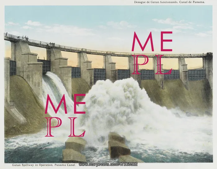 : Panama Canal - Gatun Spillway : Panama Canal - Gatun Spillway