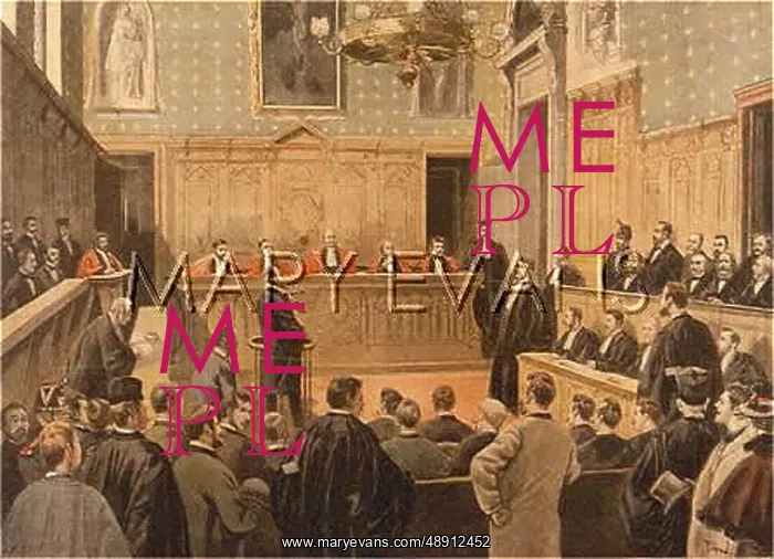  : PANAMA CASE / PARIS / 1898