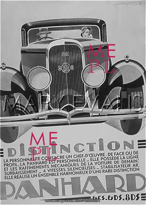 : PANHARD PRESS ADVERT : PANHARD PRESS ADVERT