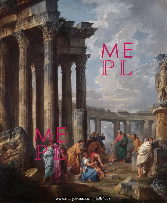 : Panini - St Paul at Malta, grasping the viper : Panini - St Paul at Malta, grasping the viper