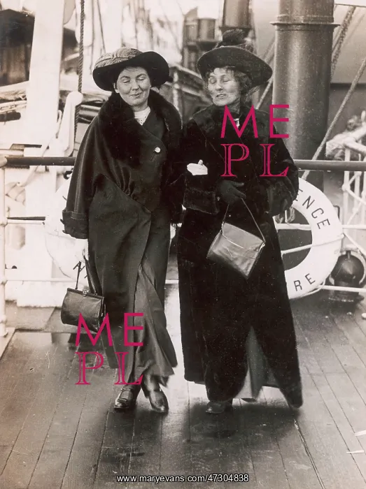  : PANKHURSTS GO TO USA