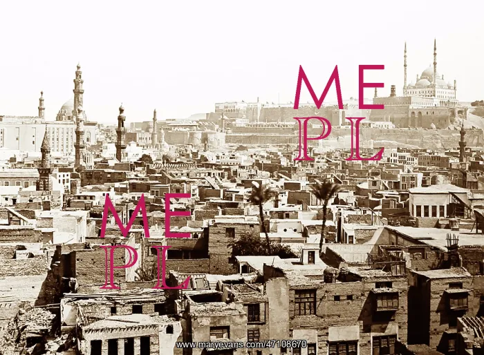  : Panorama of Cairo, Egypt, Victorian period