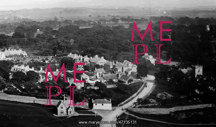  : Panorama of Duddingston near Edinburgh, Victorian period