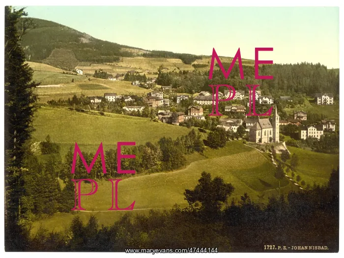 : Panorama, Johanisbad, Riesengebirge, Germany (i.e. Janske L : Panorama, Johanisbad, Riesengebirge, Germany (i.e. Janske L