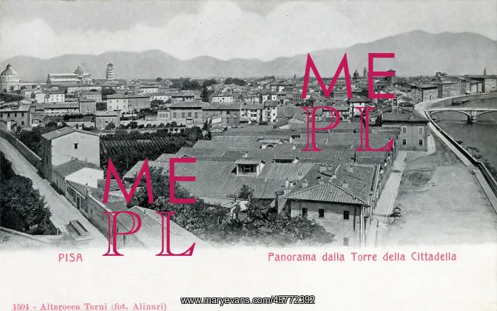 : Panorama of Pisa, Italy : Panorama of Pisa, Italy