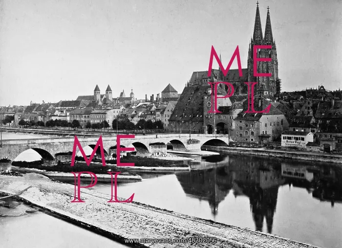 : Panorama of Regensburg : Panorama of Regensburg