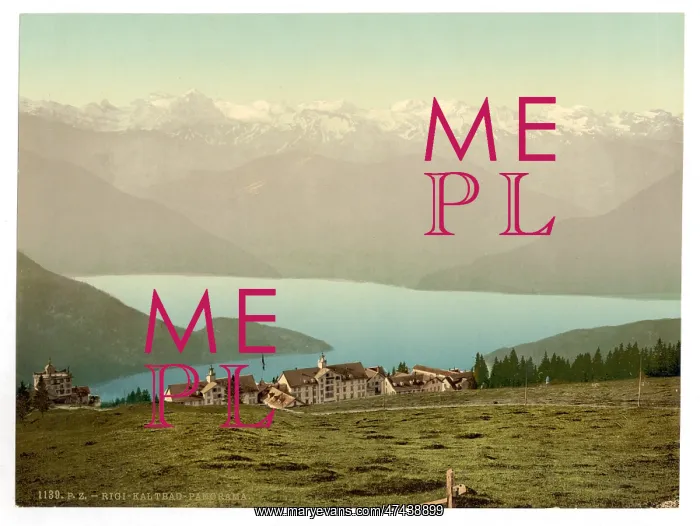 : Panorama of Rigi Kaltbad and the Lake of Four Cantons, from : Panorama of Rigi Kaltbad and the Lake of Four Cantons, from