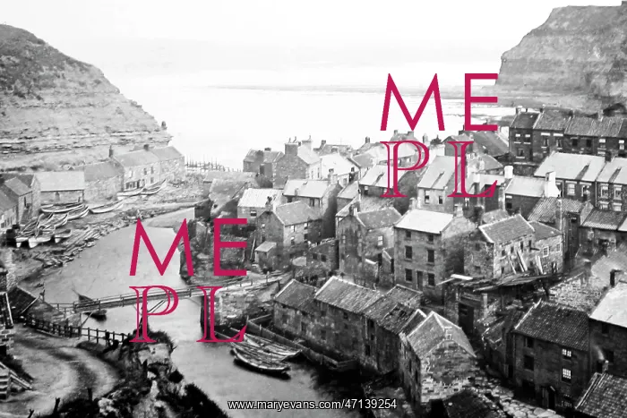  : Panorama of Staithes, Victorian period