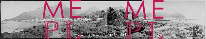 : Panoramic: Levuka, Fji Islands : Panoramic: Levuka, Fji Islands