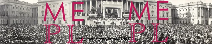 : Panoramic photo of the inauguration of President ? : Panoramic photo of the inauguration of President ?